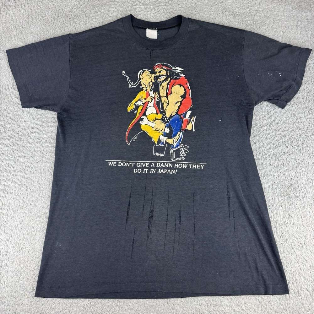 Vintage 70s 80s Harley Davidson T Shirt Phil Peterson Miami Mayo Spruce Japan XL